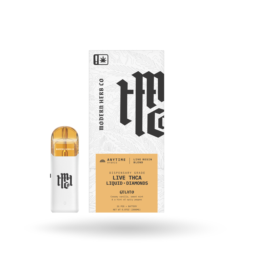 Modern Herb Co 2g Liquid Diamonds THCa Pod Kit