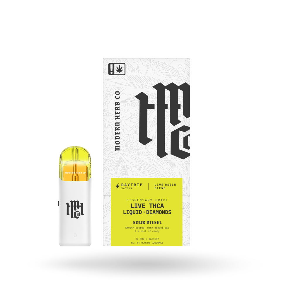 Modern Herb Co 2g Liquid Diamonds THCa Pod Kit