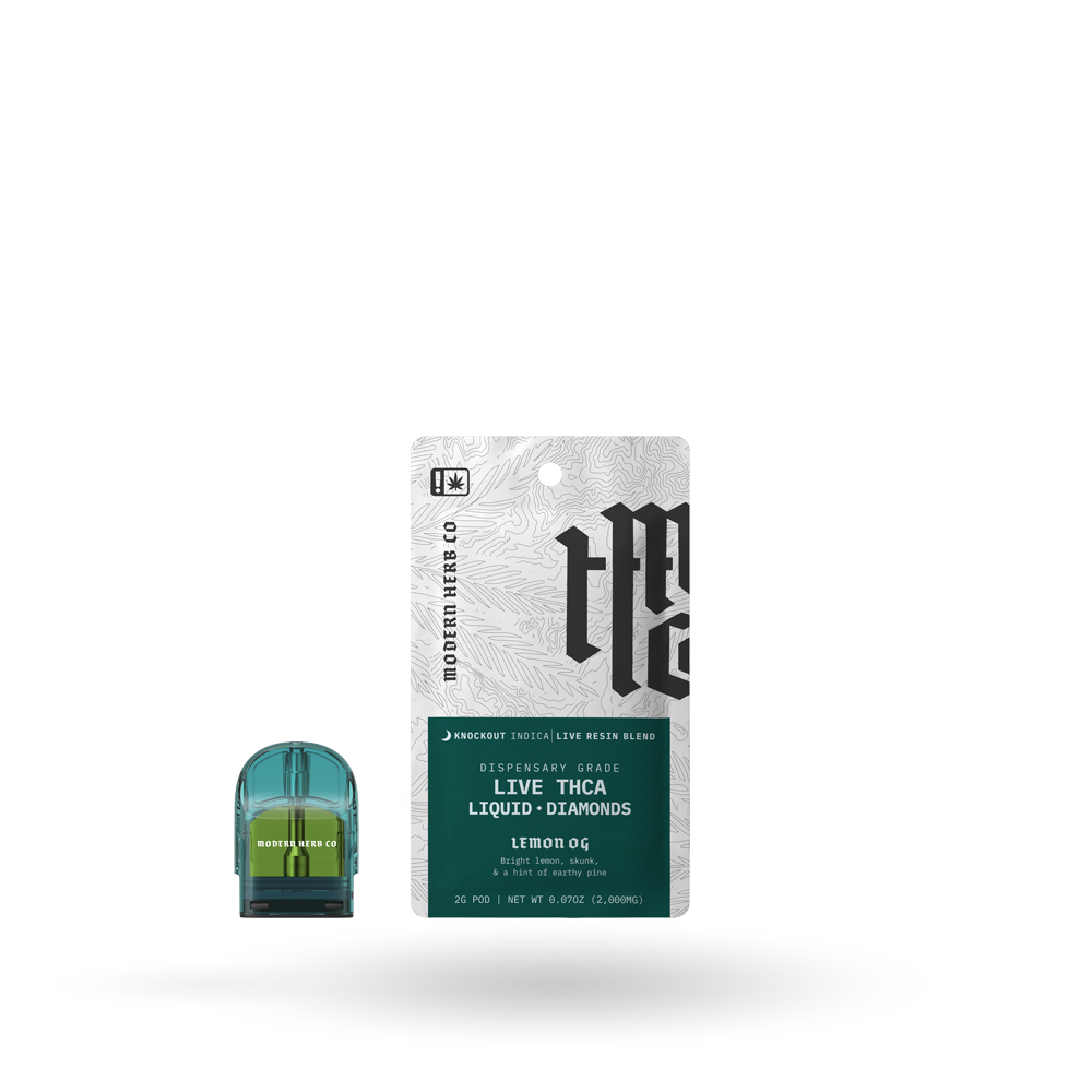 Modern Herb Co 2g Liquid Diamonds THCa Pod Refill