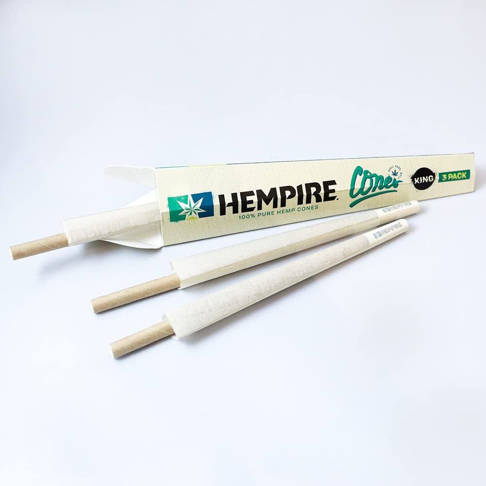 Hempire King Size Unbleached Paper Cones
