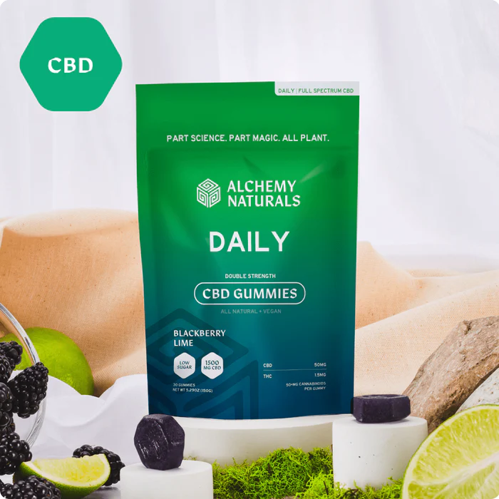 Alchemy Naturals Daily CBD Gummies