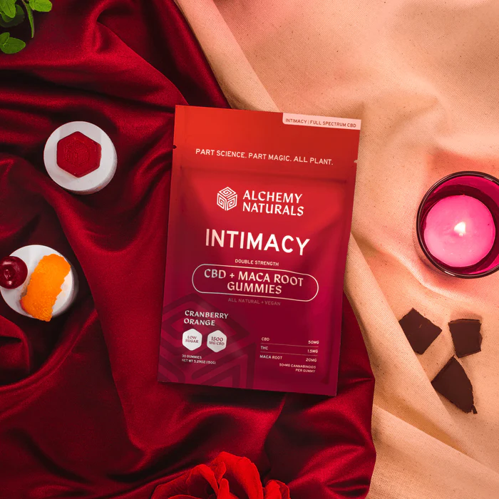 Alchemy Naturals Intimacy Gummies CBD + Maca Root