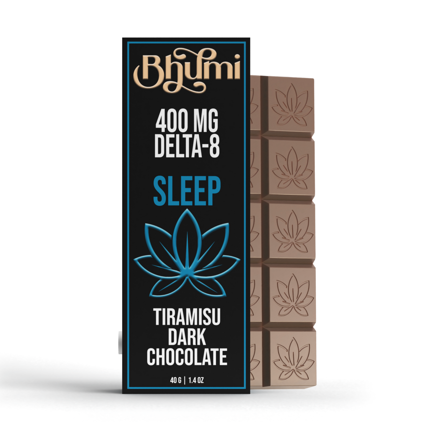 Bhumi D8 THC Tiramisu Dark Chocolate