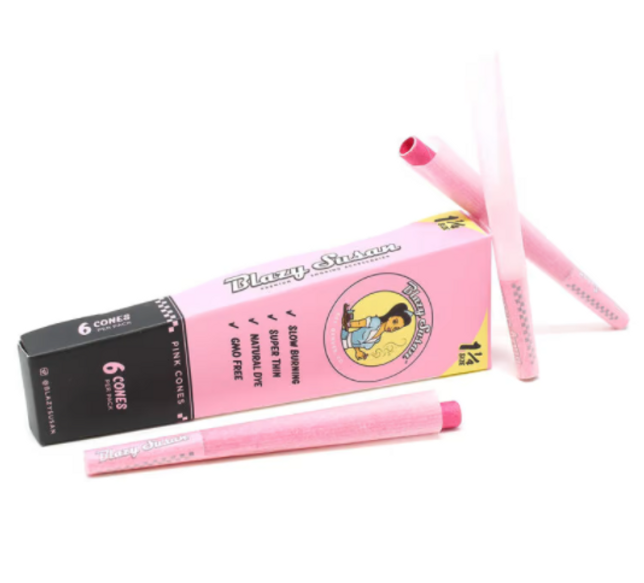 Blazy Susan 1 1/4 Cones 6ct
