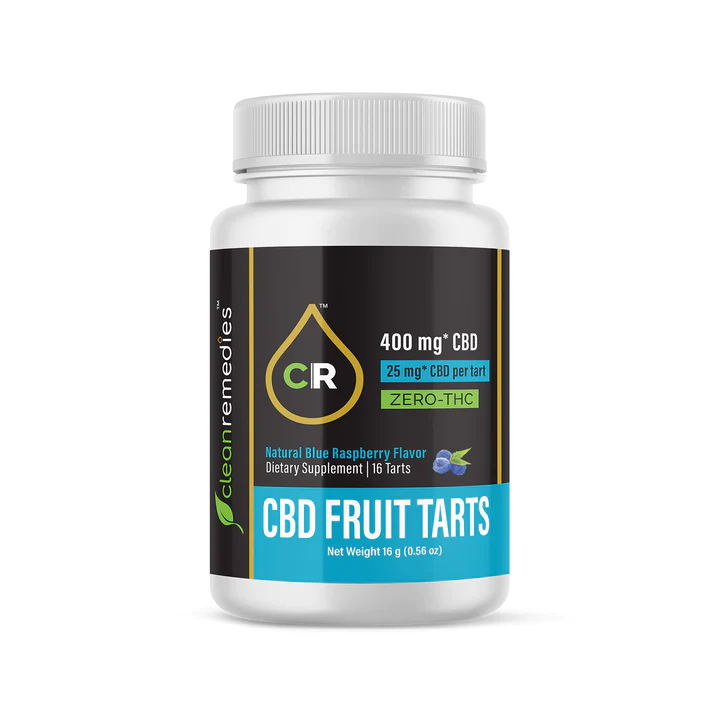 Clean Remedies CBD Fruit Tarts