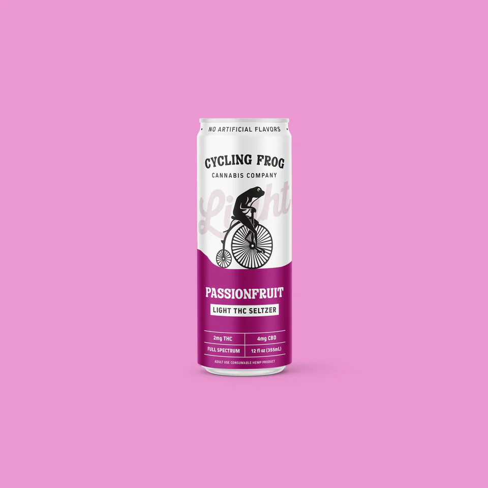 Cycling Frog 2mg THC 4mg CBD Light Seltzer