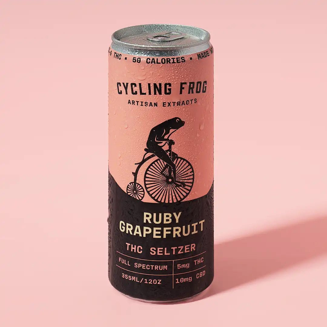 Cycling Frog 5mg THC + 10mg CBD Seltzer