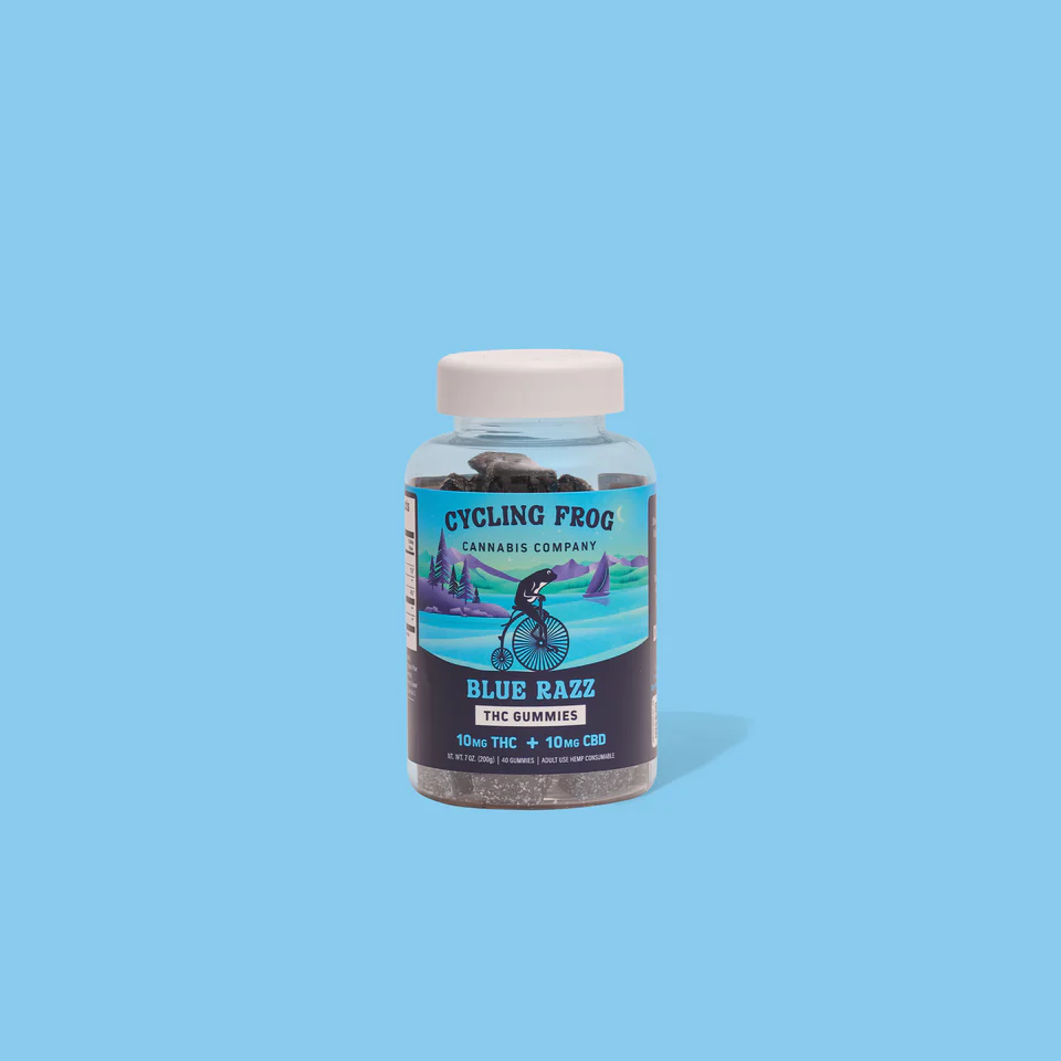 Cycling Frog 10mg THC + 10mg CBD Gummies