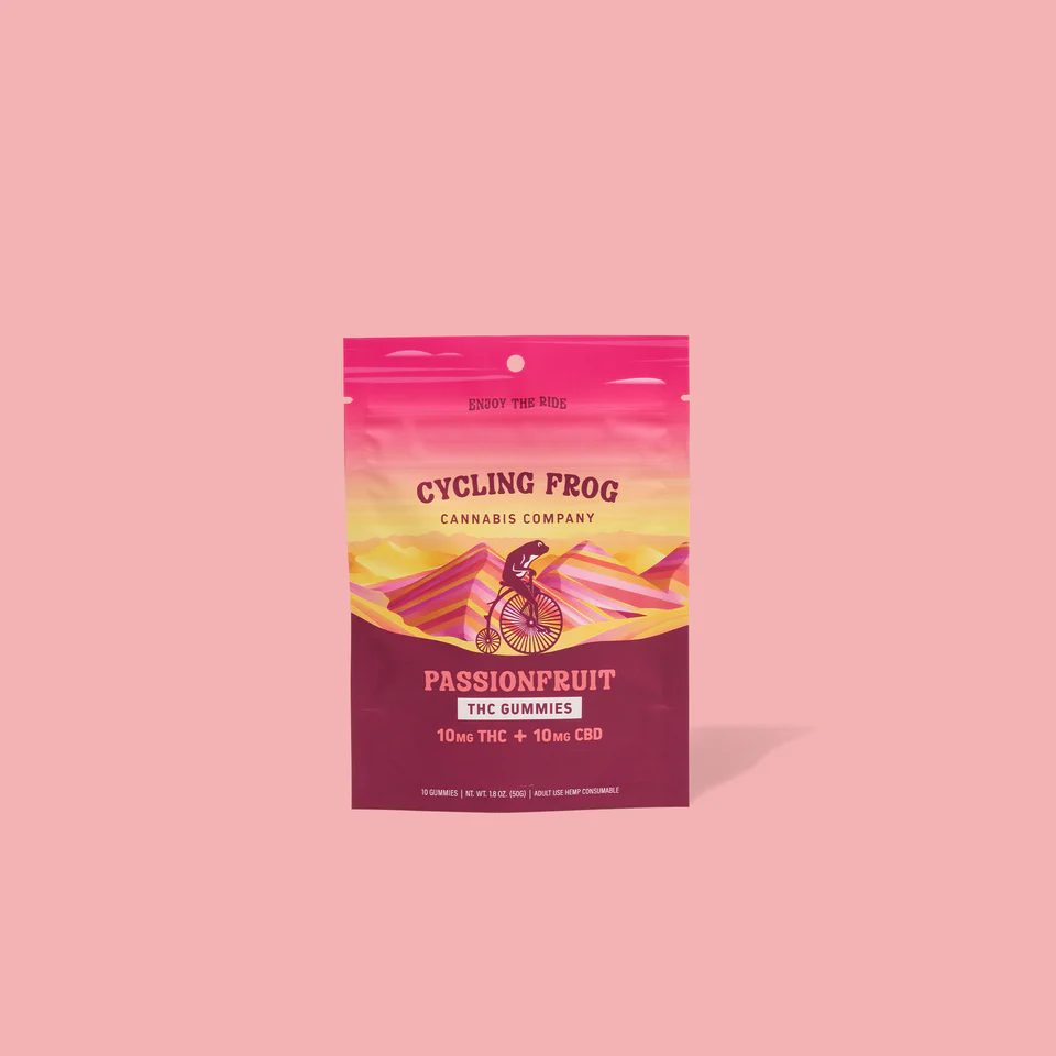 Cycling Frog 10mg THC + 10mg CBD Gummies