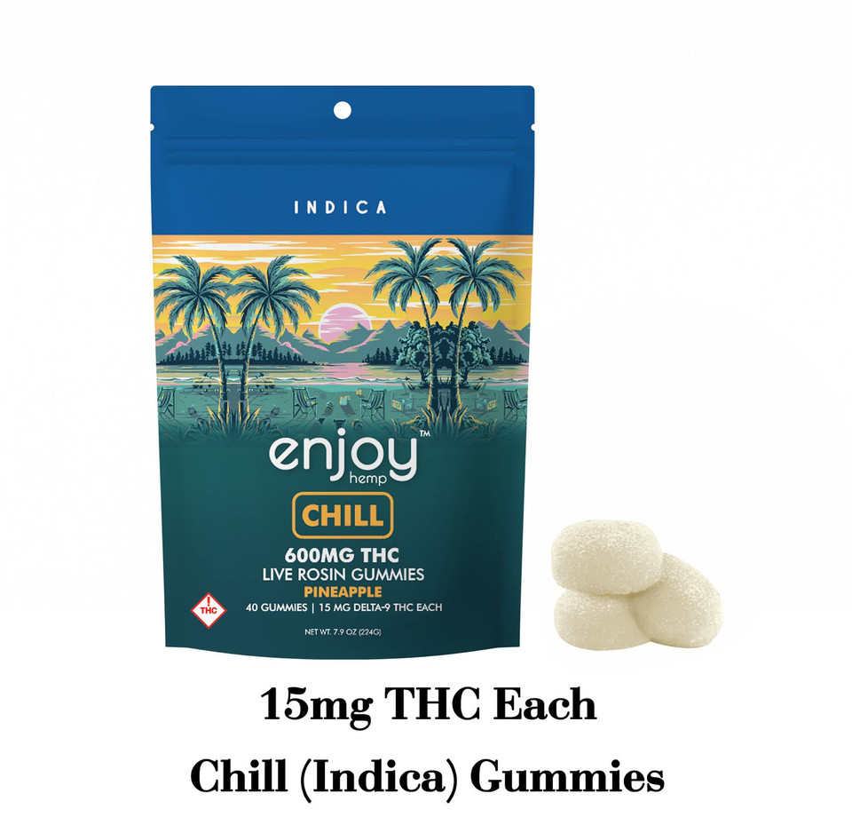 Enjoy Hemp 15mg Delta 9 THC Gummies