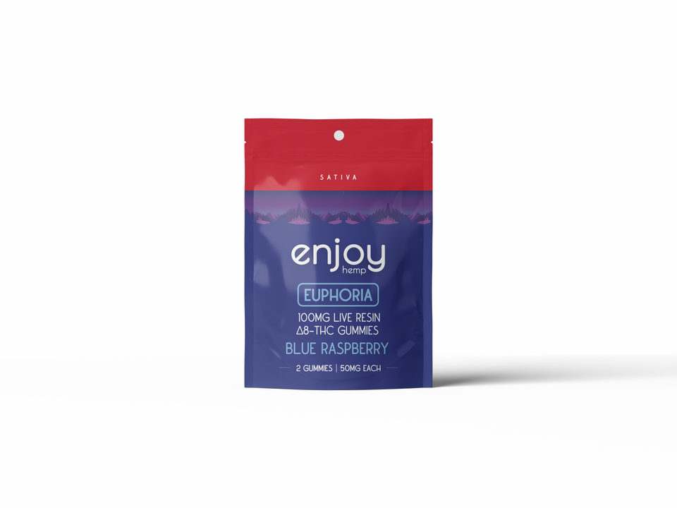 Enjoy Hemp 100mg Delta 8 THC Gummies