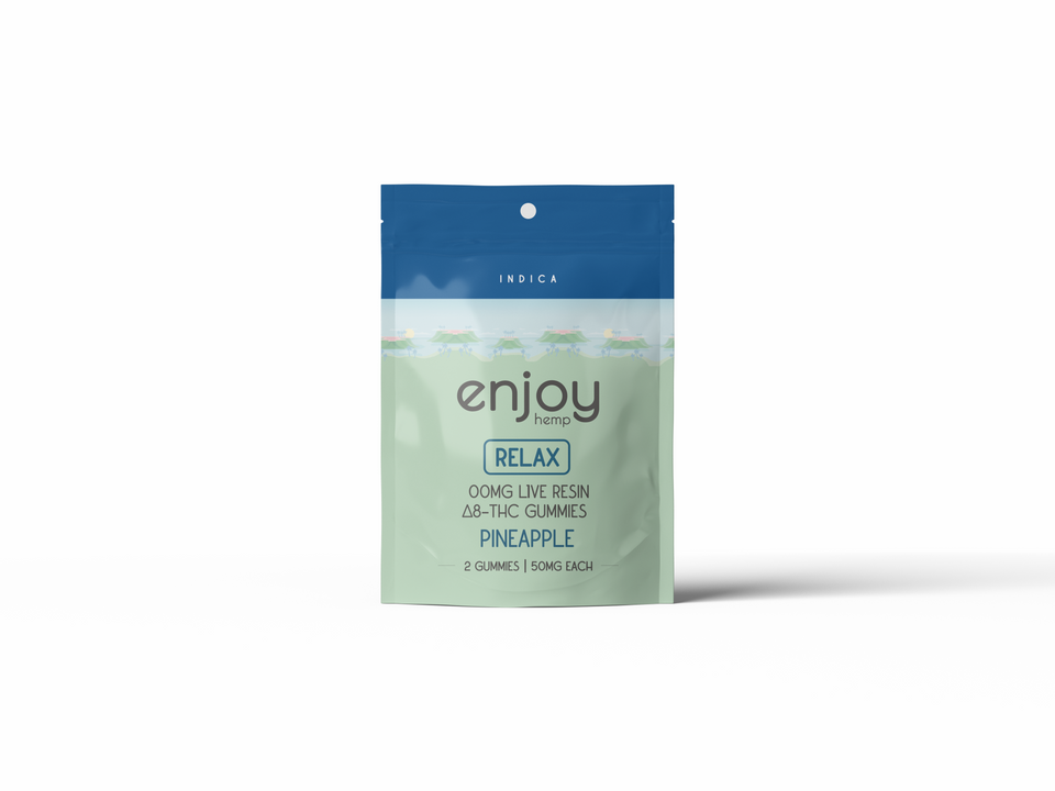 Enjoy Hemp 100mg Delta 8 THC Gummies