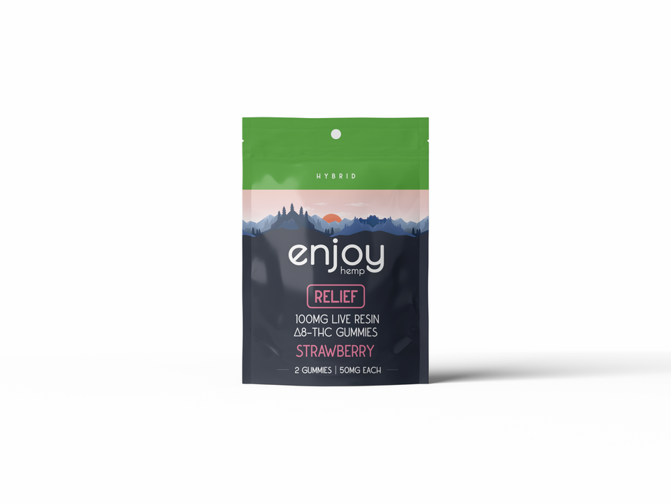 Enjoy Hemp 100mg Delta 8 THC Gummies