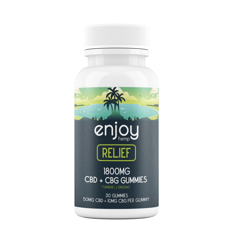 Enjoy Hemp Relief CBD + CBG Gummies
