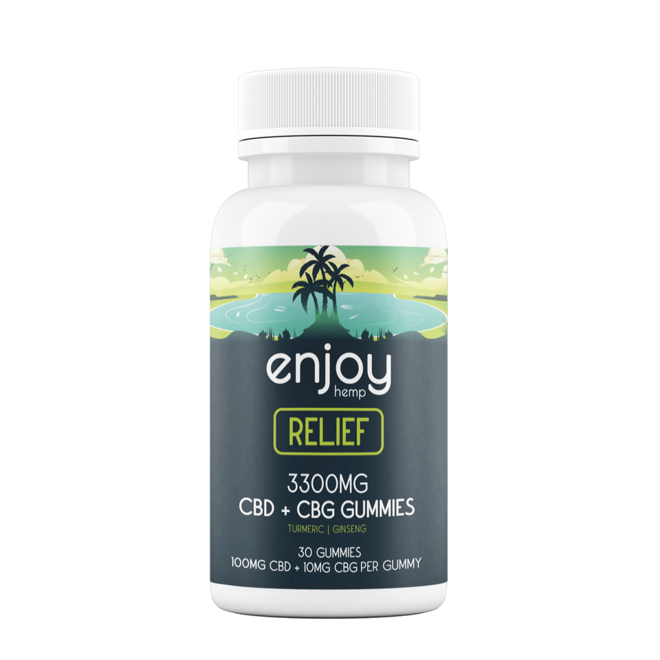Enjoy Hemp Relief CBD + CBG Gummies
