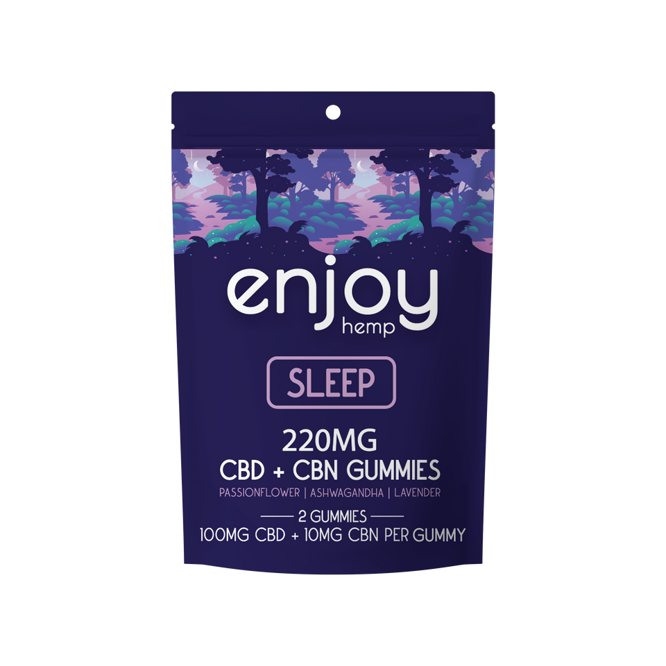Enjoy Hemp Sleep CBD + CBN Gummies