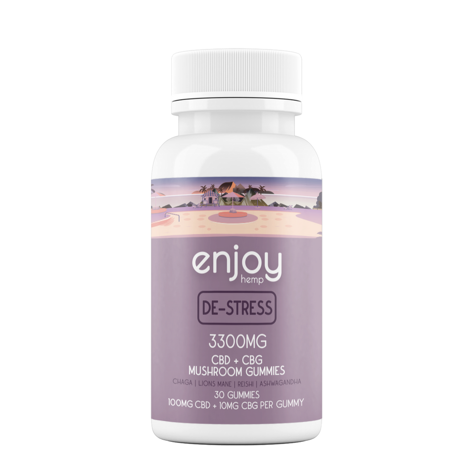 Enjoy Hemp De-Stress CBD + CBG Gummies