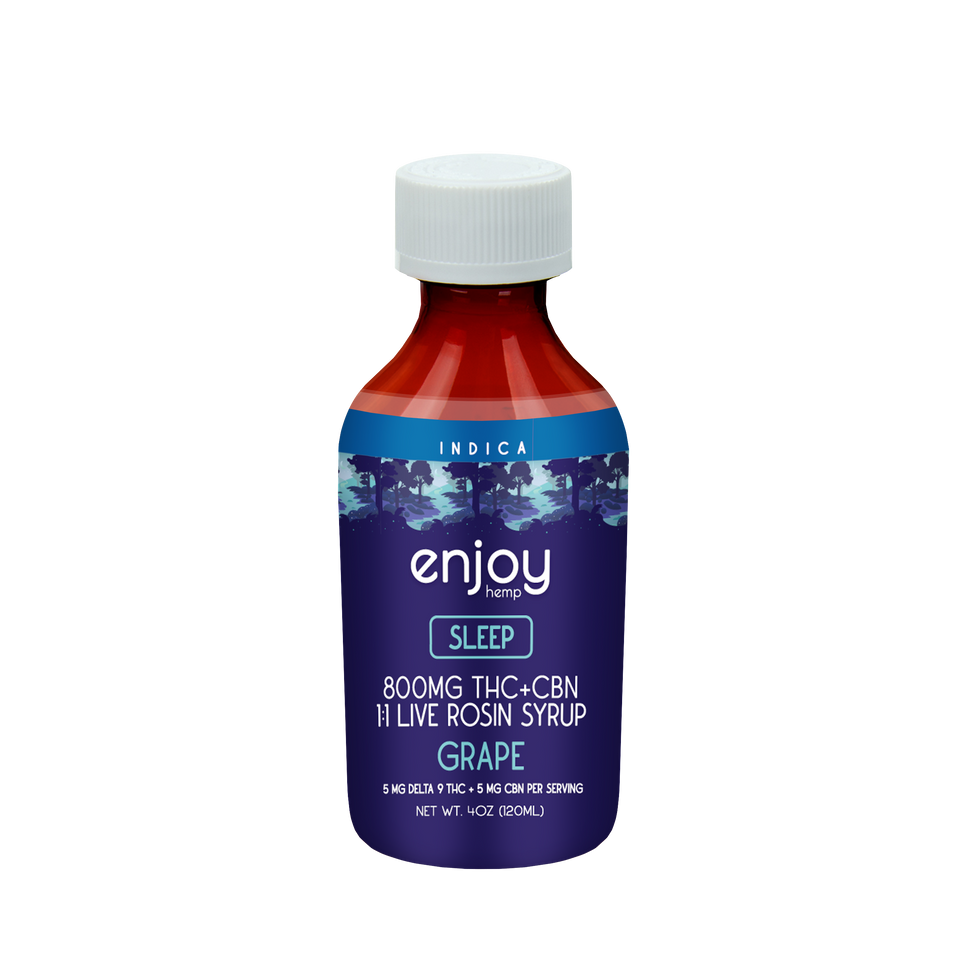 Enjoy Hemp 800mg Delta 9 THC + CBN Sleep Syrup