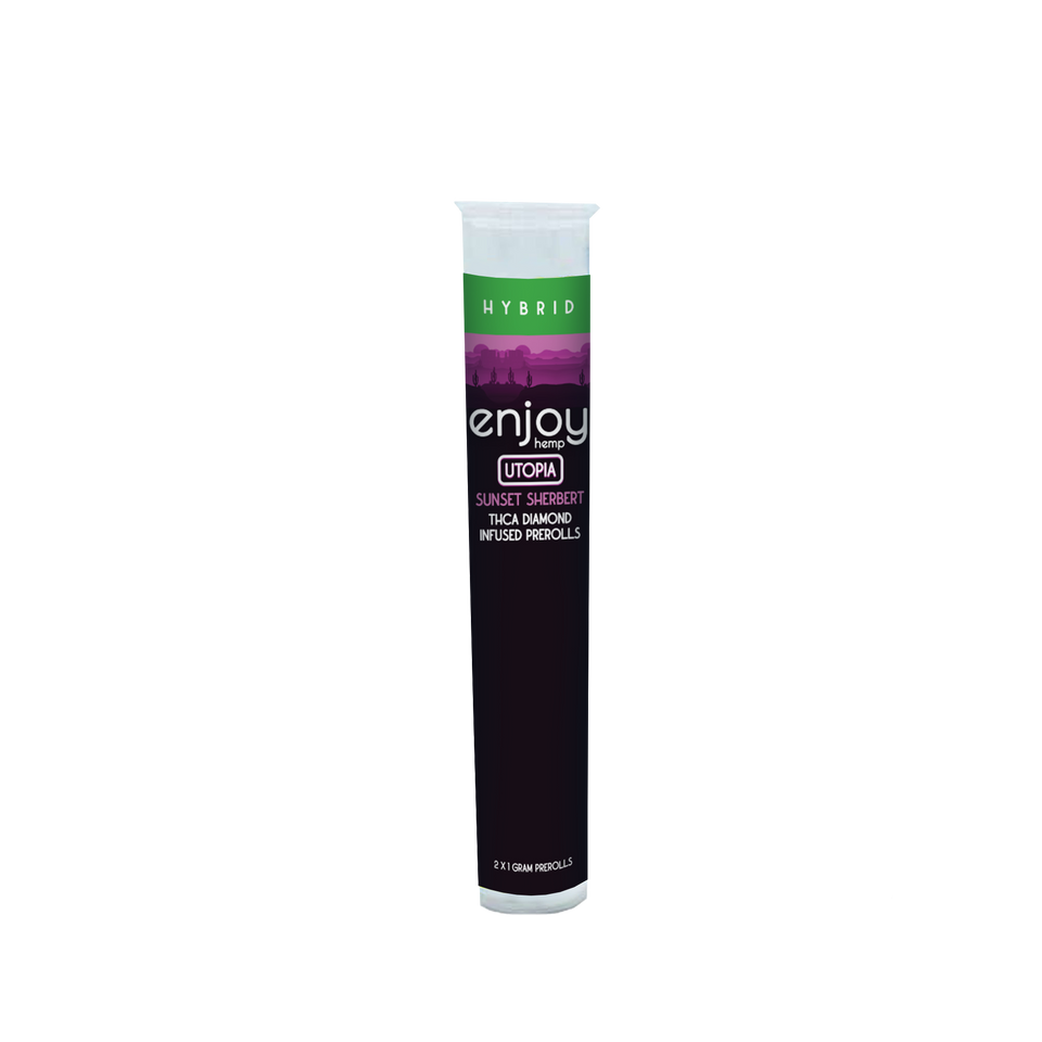 Enjoy Hemp Diamond Infused THCa Prerolls - 2pk