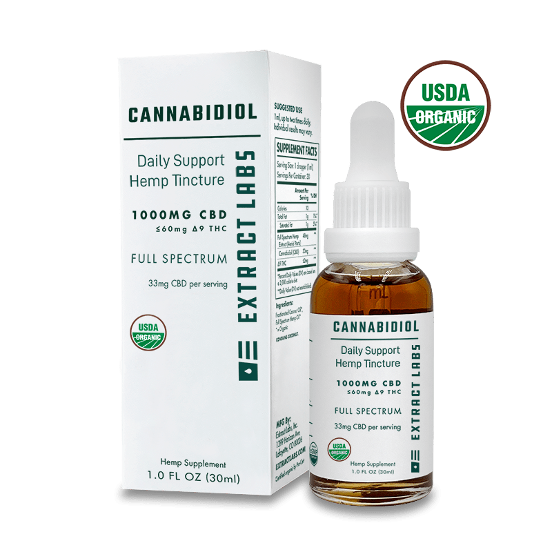 Extract Labs Full Spectrum CBD Tincture