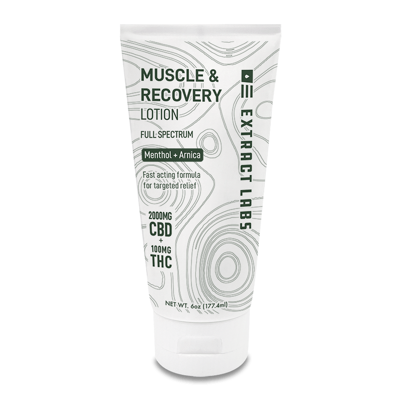 Extract Labs Muscle and Recovery Lotion