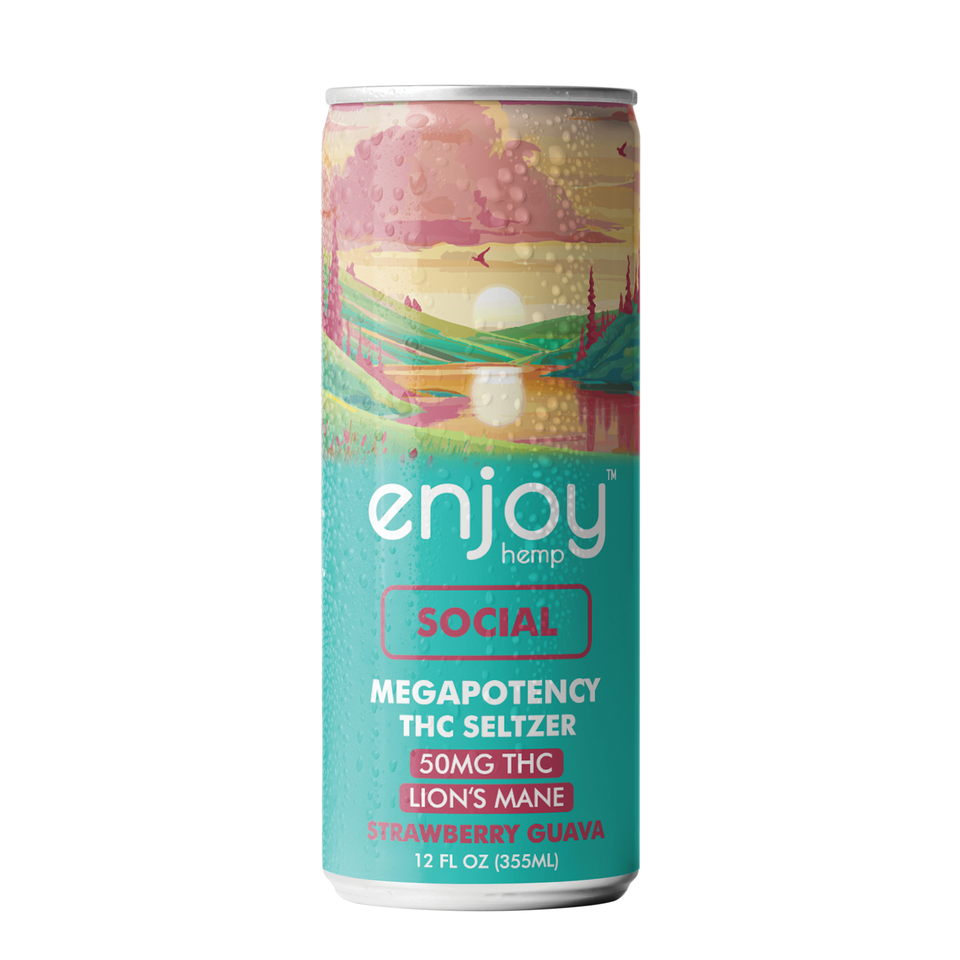 Enjoy Hemp 50mg Delta 9 THC Seltzer