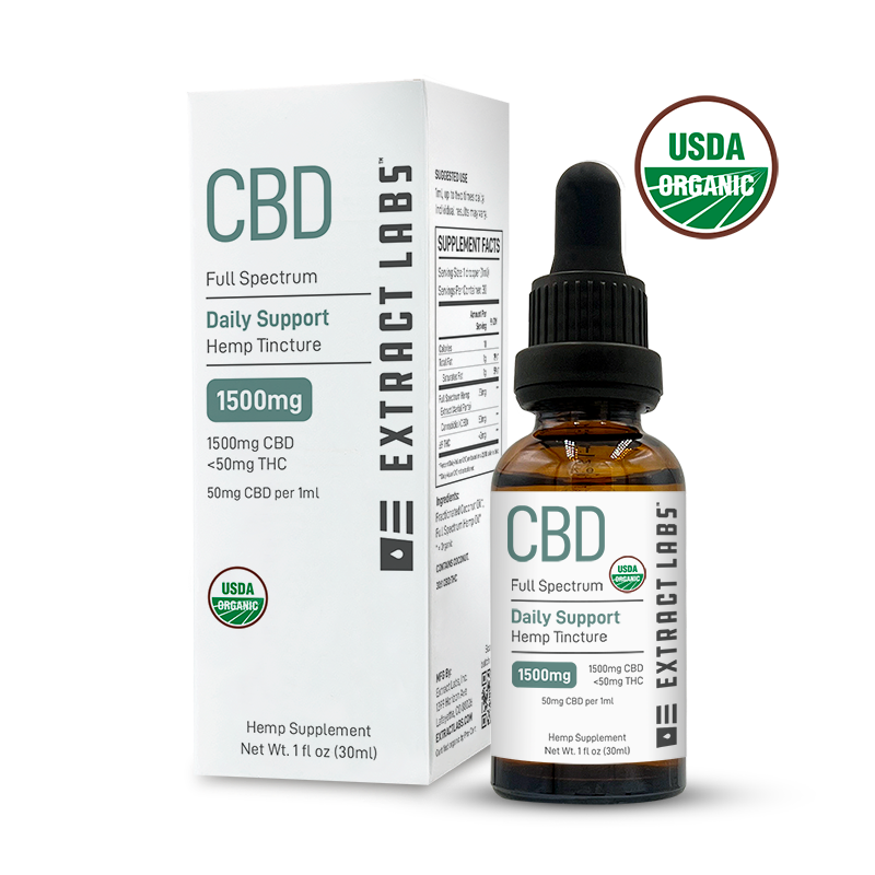 Extract Labs Full Spectrum CBD Tincture