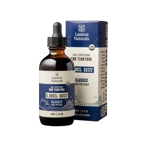 Lazarus Naturals Full Spectrum CBD Oil Tincture