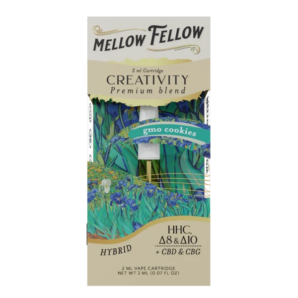 Mellow Fellow Creativity Blend GMO Cookies 2mL Cartridge