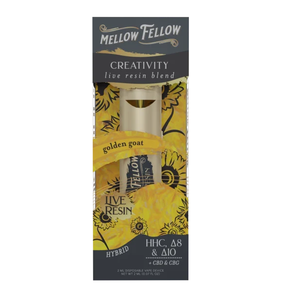 Mellow Fellow Creativity Blend Golden Goat 2mL Disposable
