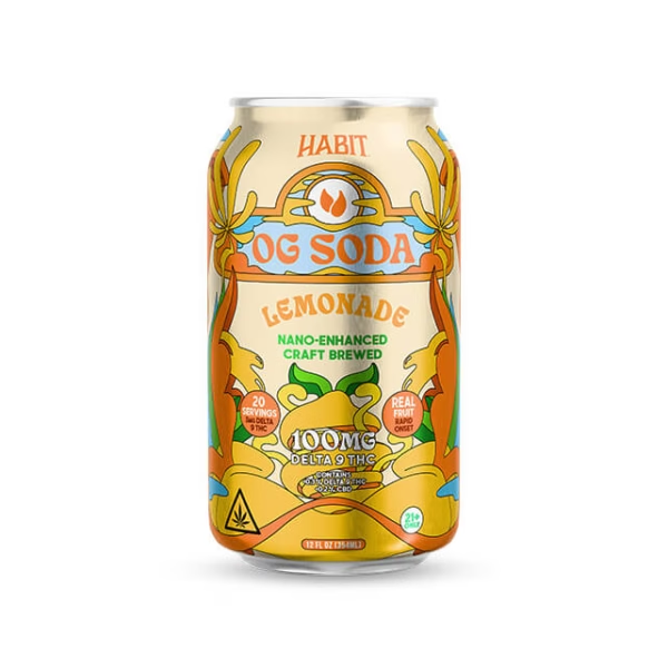 Habit 100mg Delta 9 THC Soda