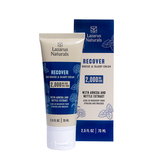 Lazarus Naturals CBD Recover Bruise and Injury Cream