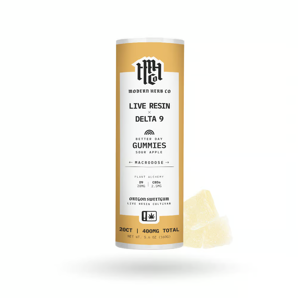 Modern Herb Co. Delta 9 THC Anytime Macrodose Gummies