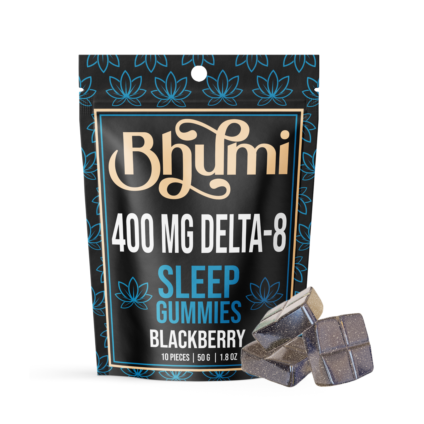 Bhumi Delta 8 THC Blackberry Gummies