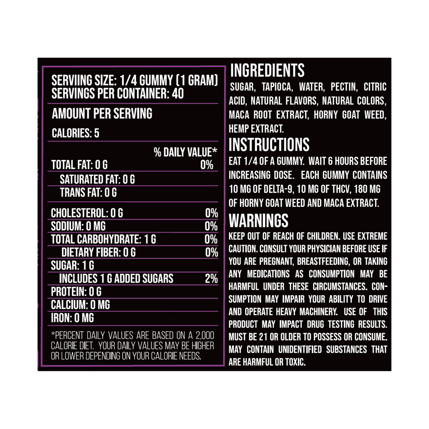 Bhumi Delta 9 THC + THCv Cherry Passion Gummies
