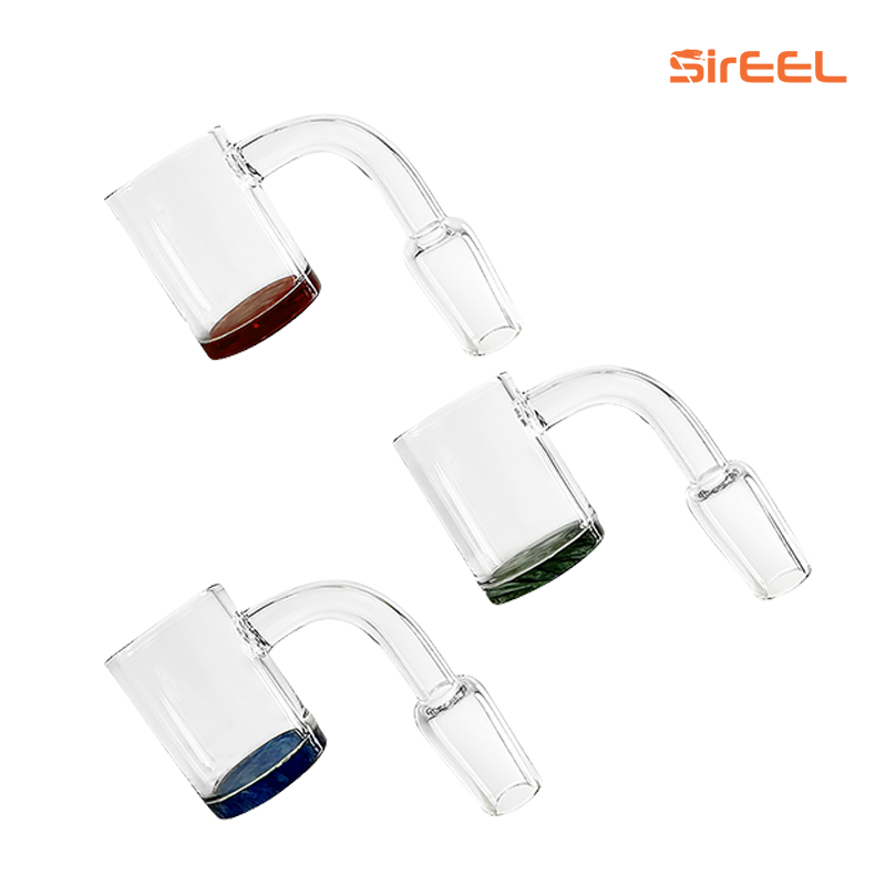 + SirEEL Color Bottom Quartz Banger 14mm Male