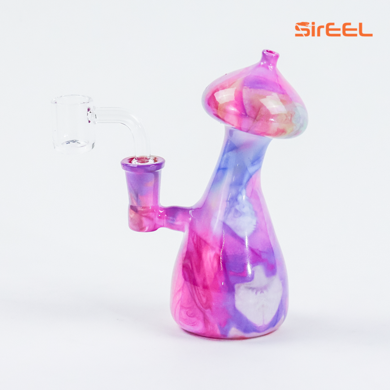 Colorful Mushroom Dab Rig