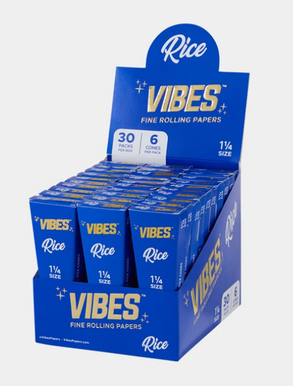 Vibes Prerolled Cones Rice Paper and Organic Hemp