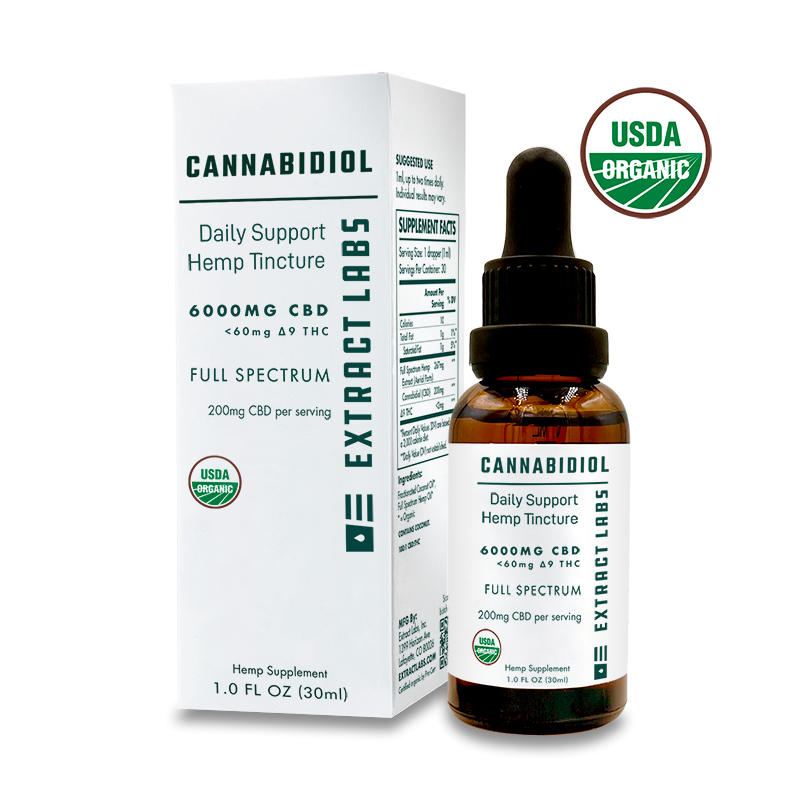 Extract Labs Full Spectrum CBD Tincture