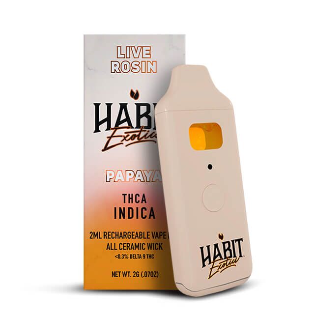 Habit 2g THCa Live Rosin Disposable Vape