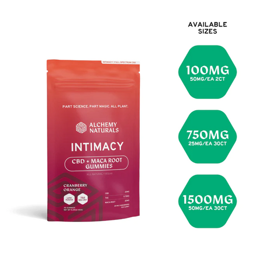 Alchemy Naturals Intimacy Gummies CBD + Maca Root