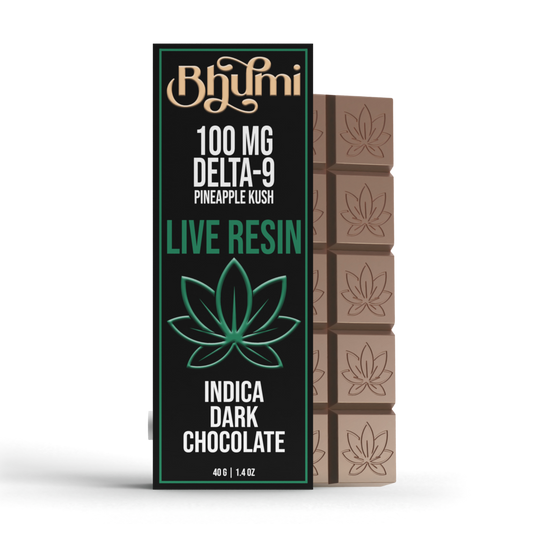 Bhumi Indica Live Resin Dark Chocolate