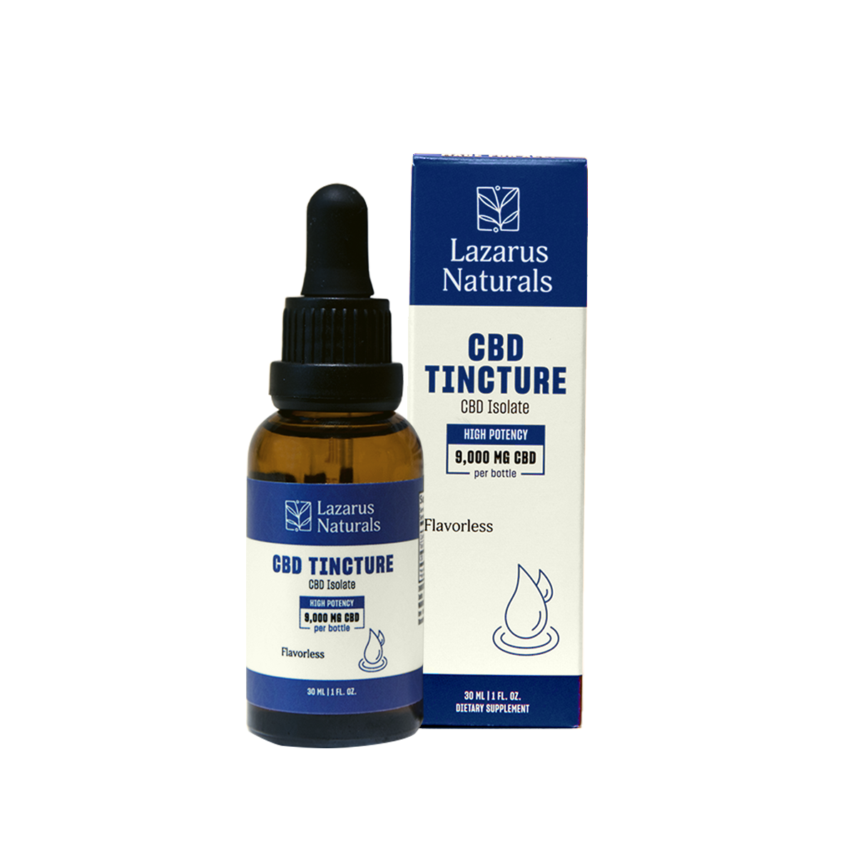 Lazarus Naturals 9000mg CBD Isolate Tincture