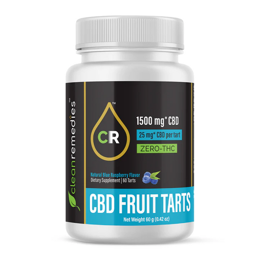 Clean Remedies CBD Fruit Tarts
