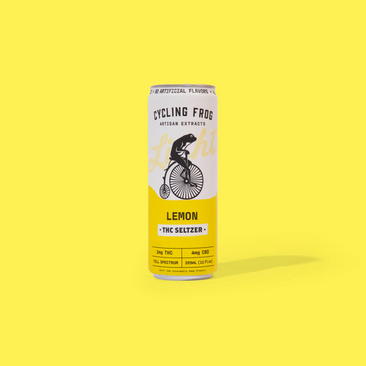 Cycling Frog 2mg THC 4mg CBD Light Seltzer