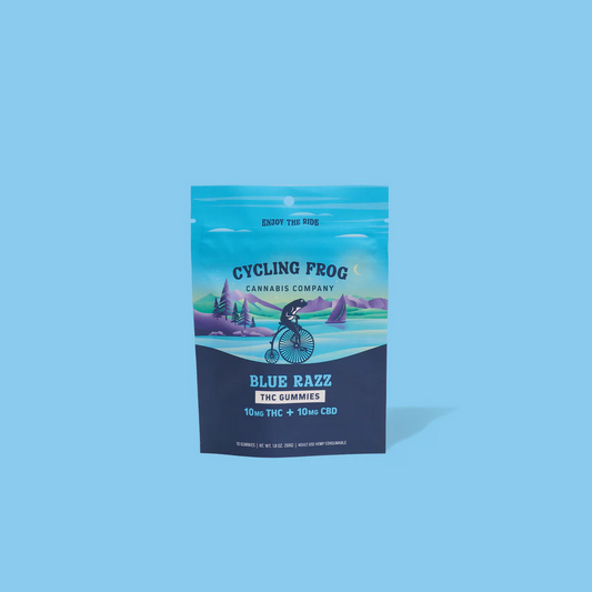 Cycling Frog 10mg THC + 10mg CBD Gummies