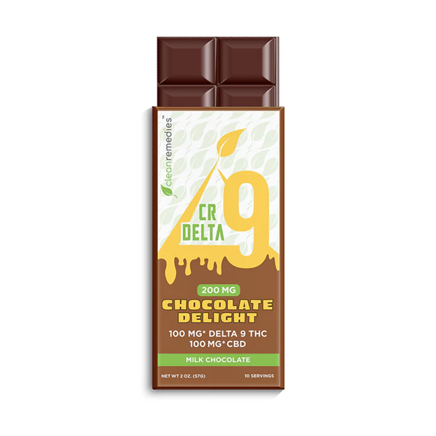 Clean Remedies Delta 9 THC + CBD Chocolate Delight – The Hemp Store