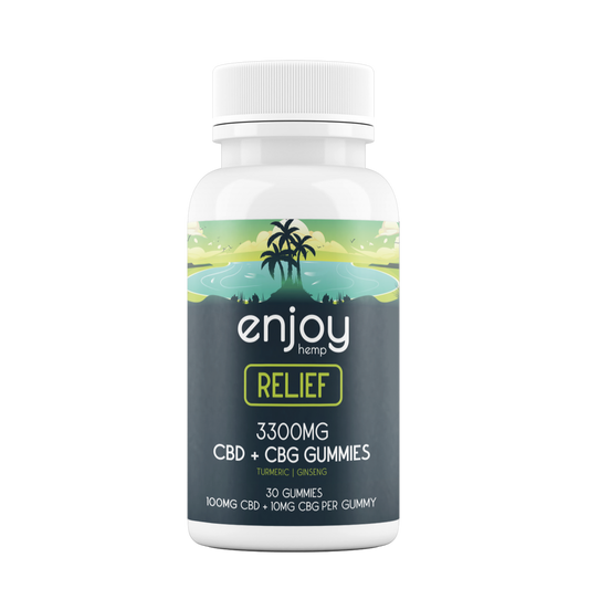 Enjoy Hemp Relief CBD + CBG Gummies