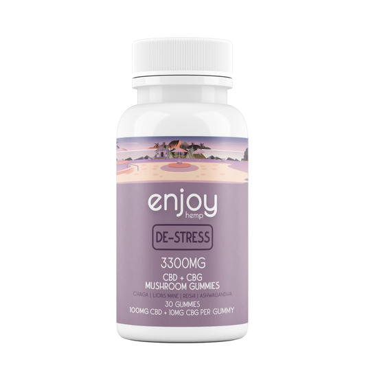 Enjoy Hemp De-Stress CBD + CBG Gummies