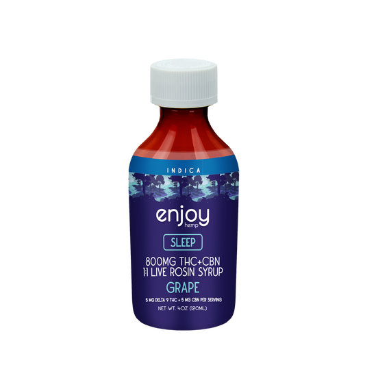 Enjoy Hemp 800mg Delta 9 THC + CBN Sleep Syrup
